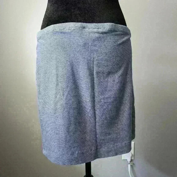 H&M Basic Blue Skirt Bodycon Size L - Picture 3 of 5